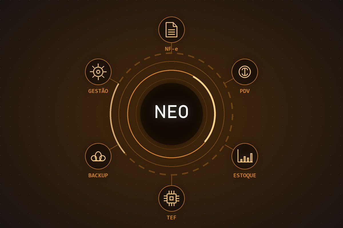 Neo Varejo: venda, fiscal, estoque, TEF e financeiro no mesmo sistema